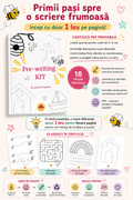 Pre-Writing Kit —Kit Activități Pre-Scriere Preșcolari